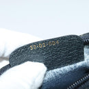 GUCCI GG Supreme Sherry Line Shoulder Bag PVC Navy Gold 32 02 004 Auth 139167-12