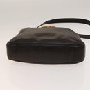 GUCCI Bamboo Shoulder Bag Leather 2way Brown Gold Auth 139168-5