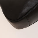 GUCCI Bamboo Shoulder Bag Leather 2way Brown Gold Auth 139168-18