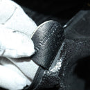 GUCCI Bamboo Shoulder Bag Leather 2way Black Gold 001 1781 1577 Auth 139169-12