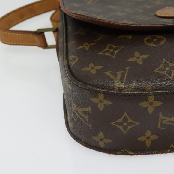 LOUIS VUITTON Monogram Saint Cloud GM Shoulder Bag M51242 LV Auth 139173