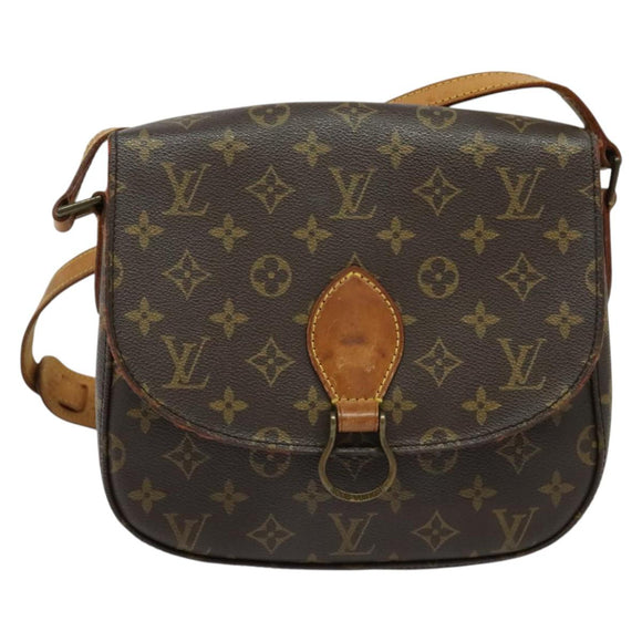 LOUIS VUITTON Monogram Saint Cloud GM Shoulder Bag M51242 LV Auth 139173