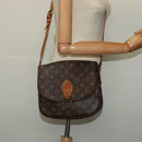 LOUIS VUITTON Monogram Saint Cloud GM Shoulder Bag M51242 LV Auth 139173-26