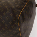 LOUIS VUITTON Monogram Keepall 60 Boston Bag M41422 LV Auth 139174-9