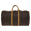 LOUIS VUITTON Monogram Keepall 60 Boston Bag M41422 LV Auth 139174-2