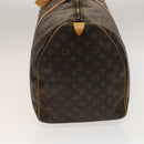 LOUIS VUITTON Monogram Keepall 60 Boston Bag M41422 LV Auth 139174-3