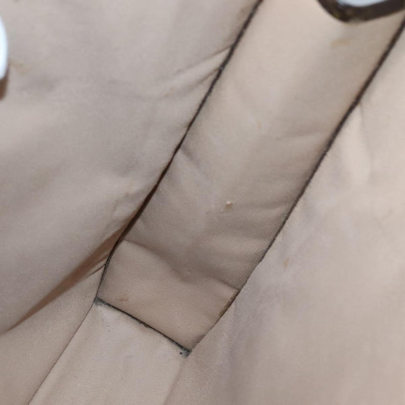 LOUIS VUITTON Monogram Sac Plat Hand Bag M51140 LV Auth 139183