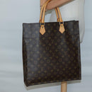 LOUIS VUITTON Monogram Sac Plat Hand Bag M51140 LV Auth 139183-19