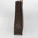 LOUIS VUITTON Monogram Sac Plat Hand Bag M51140 LV Auth 139183-3