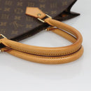 LOUIS VUITTON Monogram Sac Plat Hand Bag M51140 LV Auth 139183-7