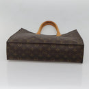 LOUIS VUITTON Monogram Sac Plat Hand Bag M51140 LV Auth 139183-5
