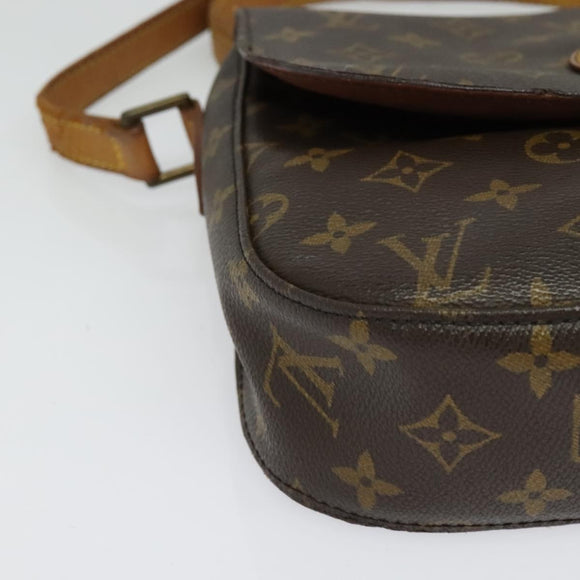 LOUIS VUITTON Monogram Saint Cloud GM Shoulder Bag M51242 LV Auth 139185