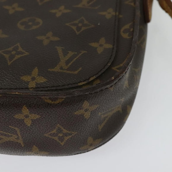 LOUIS VUITTON Monogram Saint Cloud GM Shoulder Bag M51242 LV Auth 139185