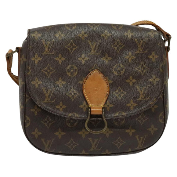 LOUIS VUITTON Monogram Saint Cloud GM Shoulder Bag M51242 LV Auth 139185
