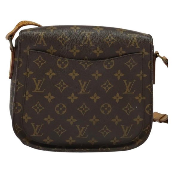 LOUIS VUITTON Monogram Saint Cloud GM Shoulder Bag M51242 LV Auth 139185