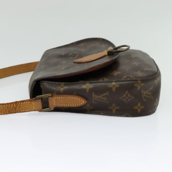 LOUIS VUITTON Monogram Saint Cloud GM Shoulder Bag M51242 LV Auth 139185