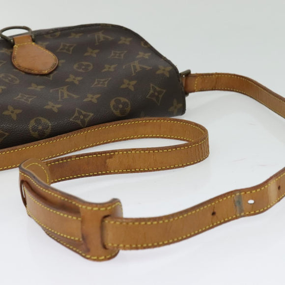 LOUIS VUITTON Monogram Saint Cloud GM Shoulder Bag M51242 LV Auth 139185