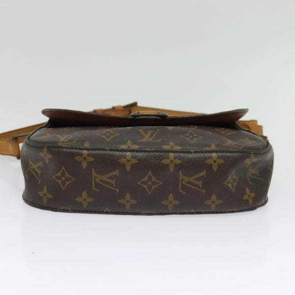 LOUIS VUITTON Monogram Saint Cloud GM Shoulder Bag M51242 LV Auth 139185