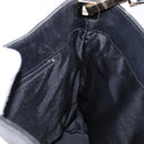 GUCCI GG Canvas Shoulder Bag Black Gold 33900 Auth 139189A-19