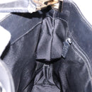 GUCCI GG Canvas Shoulder Bag Black Gold 33900 Auth 139189-19