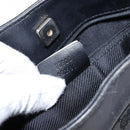GUCCI GG Canvas Shoulder Bag Black Gold 33900 Auth 139189A-12