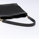 GUCCI GG Canvas Shoulder Bag Black Gold 33900 Auth 139189-7