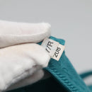 PRADA Hand Bag Leather 2way Green Gold Auth 139193-11