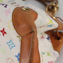 LOUIS VUITTON Monogram Multicolor Ursula Tote Bag White M40123 LV Auth 139197-16