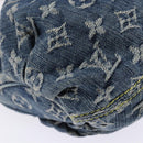LOUIS VUITTON Monogram Denim Preity Hand Bag Blue M95020 LV Auth 139198-14