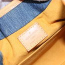LOUIS VUITTON Monogram Denim Preity Hand Bag Blue M95020 LV Auth 139198-18
