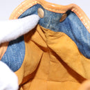 LOUIS VUITTON Monogram Denim Preity Hand Bag Blue M95020 LV Auth 139198-19