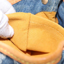 LOUIS VUITTON Monogram Denim Preity Hand Bag Blue M95020 LV Auth 139198-12