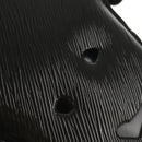 LOUIS VUITTON Monogram Reverse Dog Face Pochette Bag Gray M53171 LV Auth 139199M-21