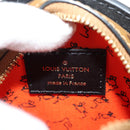 LOUIS VUITTON Monogram Reverse Dog Face Pochette Bag Gray M53171 LV Auth 139199M-23