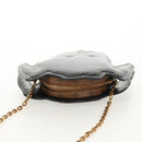 LOUIS VUITTON Monogram Reverse Dog Face Pochette Bag Gray M53171 LV Auth 139199M-7