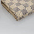 LOUIS VUITTON Damier Azur Portefeuille International Wallet N61732 Auth 139200-16