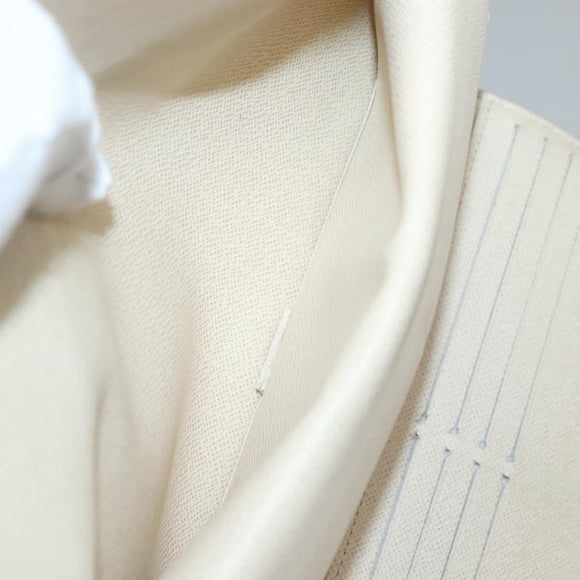 LOUIS VUITTON Damier Azur Portefeuille International Wallet N61732 Auth 139200