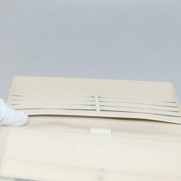 LOUIS VUITTON Damier Azur Portefeuille International Wallet N61732 Auth 139200