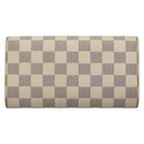 LOUIS VUITTON Damier Azur Portefeuille International Wallet N61732 Auth 139200-2