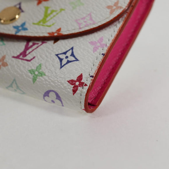 LOUIS VUITTON Multicolor Porte Monnaie Rosary Coin Purse M13399 LV Auth 139205M