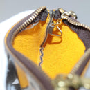 LOUIS VUITTON Monogram Groom Pochette Cles Coin Purse Jaune M60033 Auth 139206-18