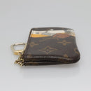 LOUIS VUITTON Monogram Groom Pochette Cles Coin Purse Jaune M60033 Auth 139206-4