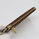 LOUIS VUITTON Monogram Groom Pochette Cles Coin Purse Jaune M60033 Auth 139206-6