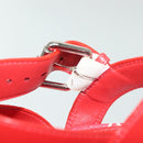 LOUIS VUITTON Monogram Escal Starboard Line Sandals Red LV Auth 139208-16