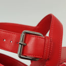 LOUIS VUITTON Monogram Escal Starboard Line Sandals Red LV Auth 139208-31