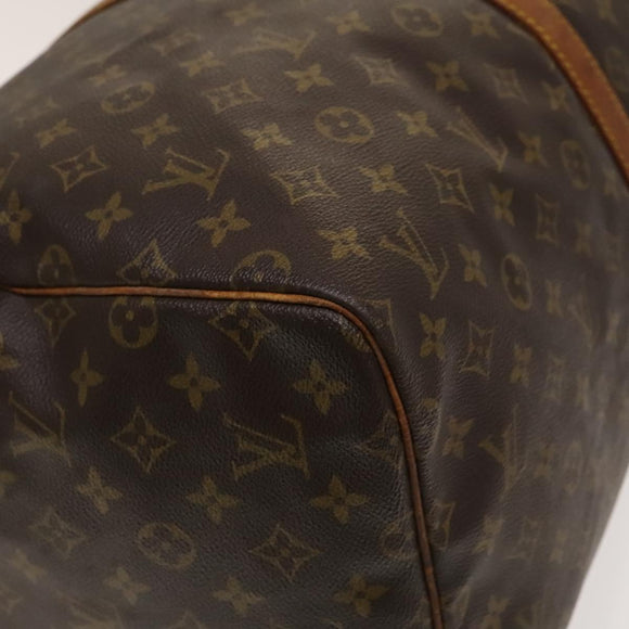 LOUIS VUITTON Monogram Keepall 55 Boston Bag M41424 LV Auth 139234