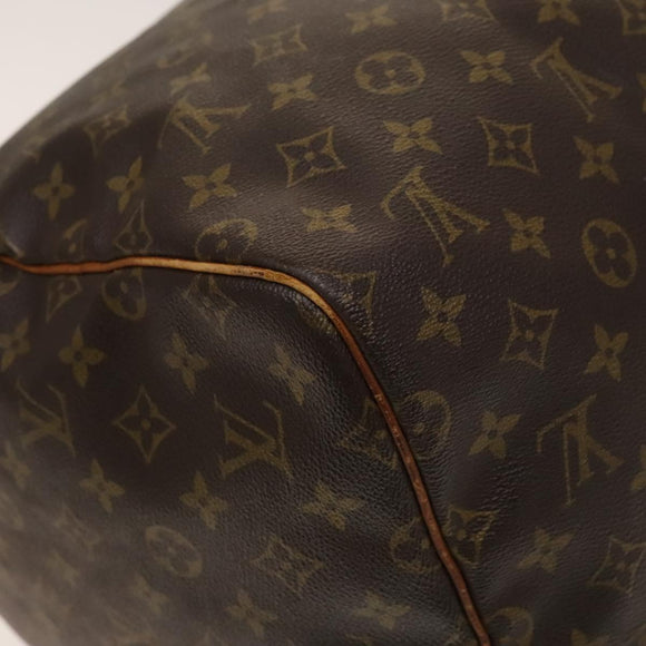 LOUIS VUITTON Monogram Keepall 55 Boston Bag M41424 LV Auth 139234