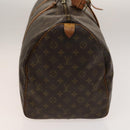 LOUIS VUITTON Monogram Keepall 55 Boston Bag M41424 LV Auth 139234-4