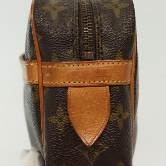 LOUIS VUITTON Monogram Compiegne 28 Clutch Bag M51845 LV Auth 139240