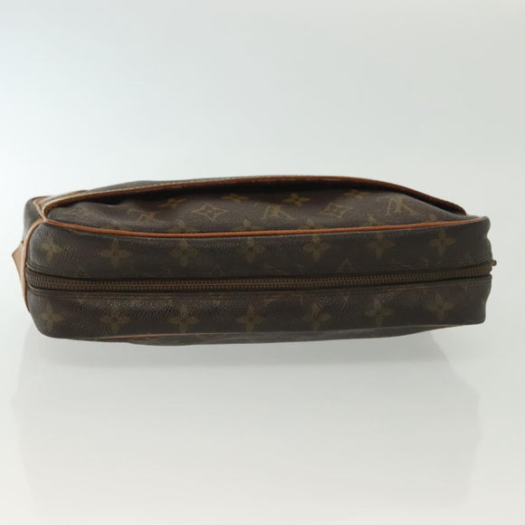 LOUIS VUITTON Monogram Compiegne 28 Clutch Bag M51845 LV Auth 139240